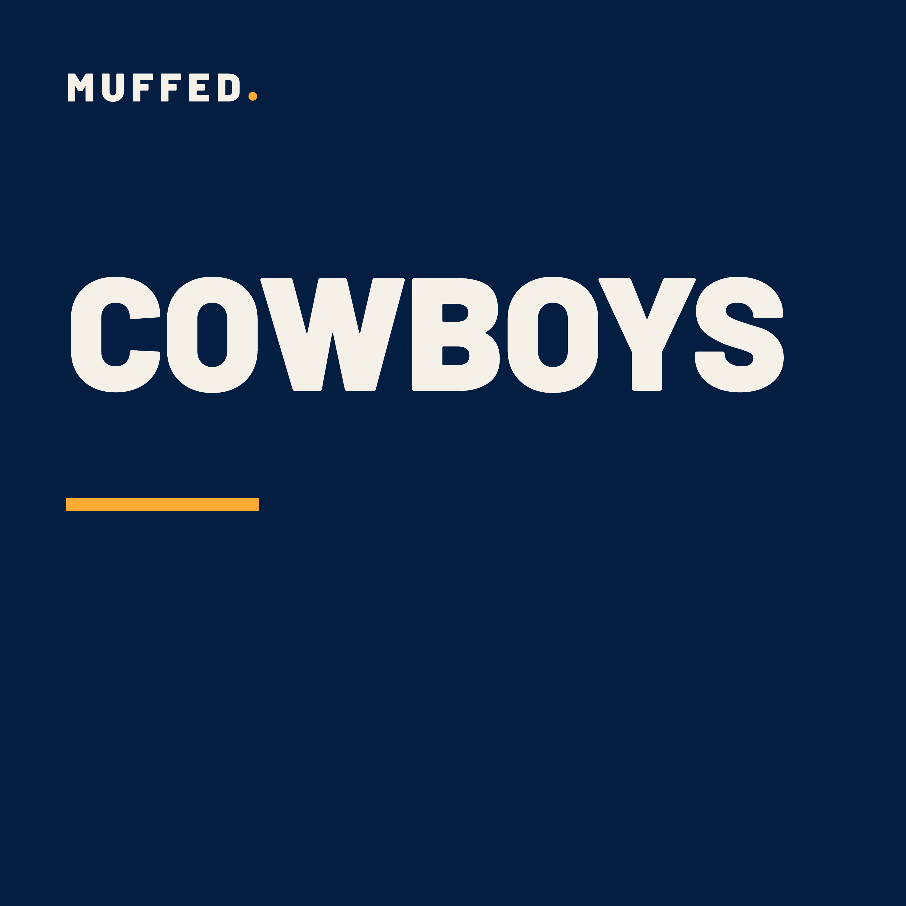 Dallas Cowboys Podcast — Muffed podcast artwork