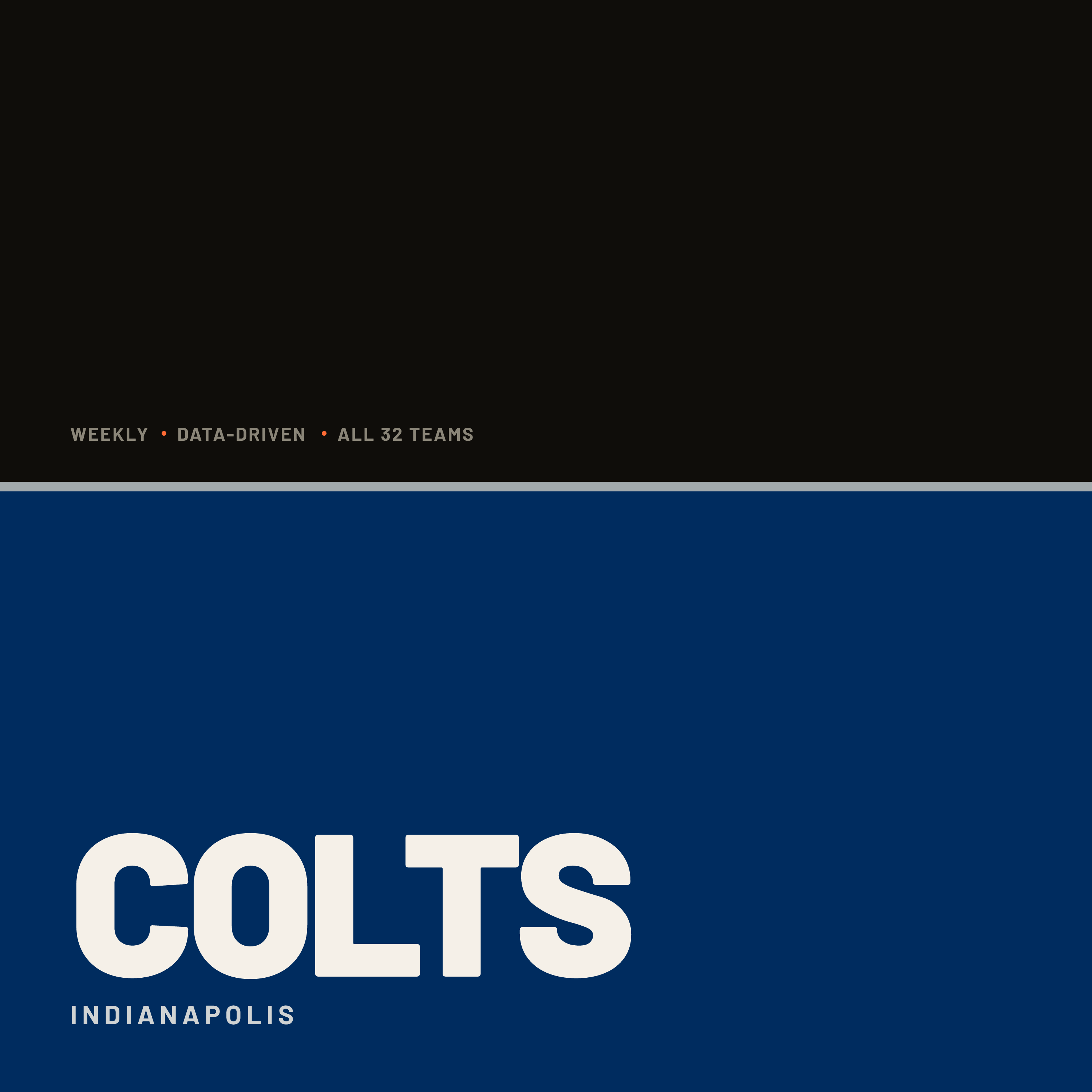 Colts — Muffed