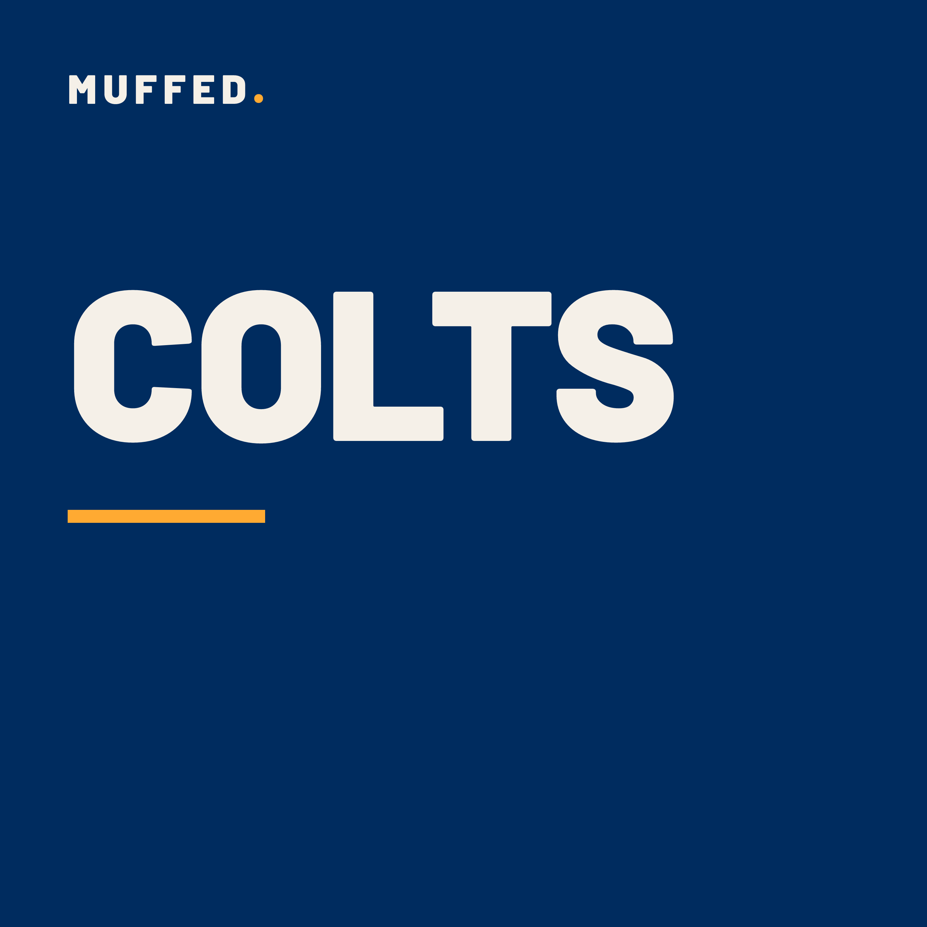 Indianapolis Colts Podcast — Muffed podcast artwork
