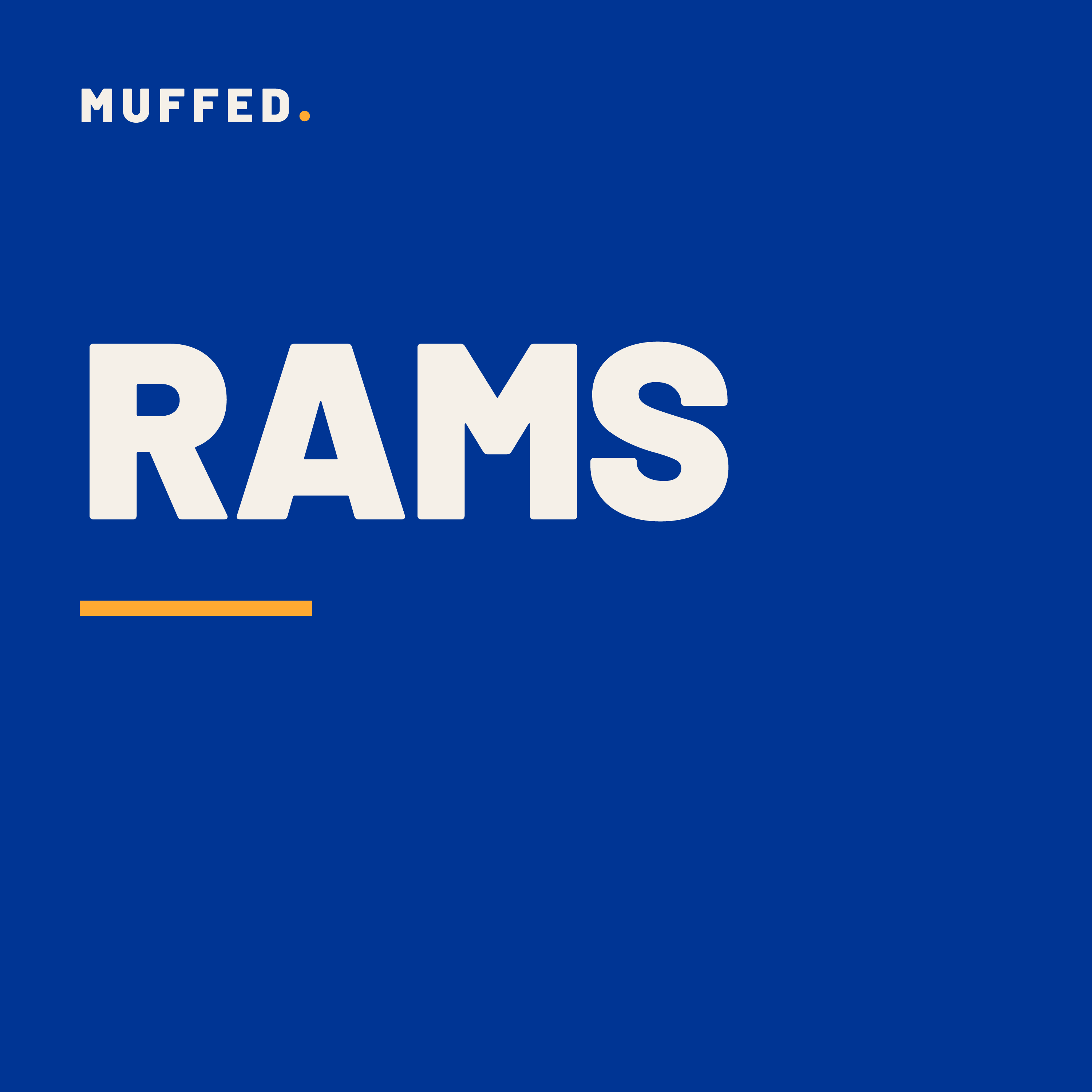 Los Angeles Rams podcast cover art