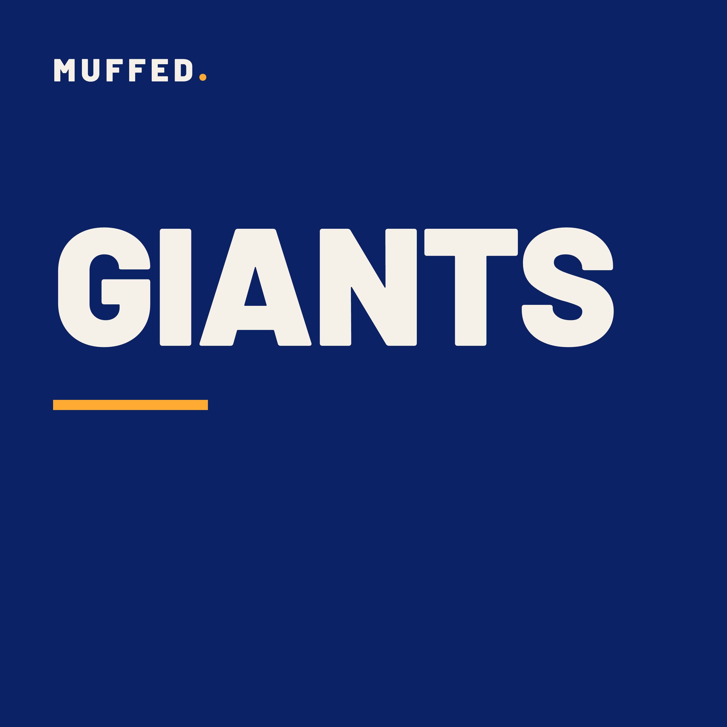New York Giants Podcast — Muffed podcast artwork