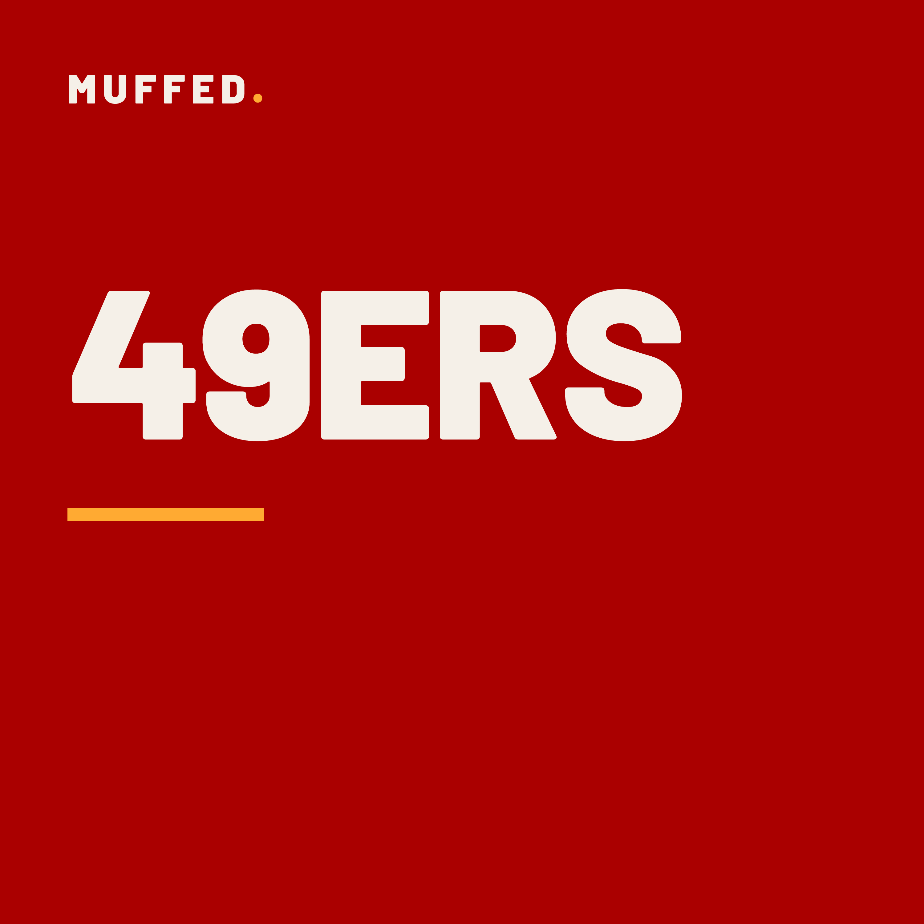 San Francisco 49ers Podcast — Muffed podcast artwork